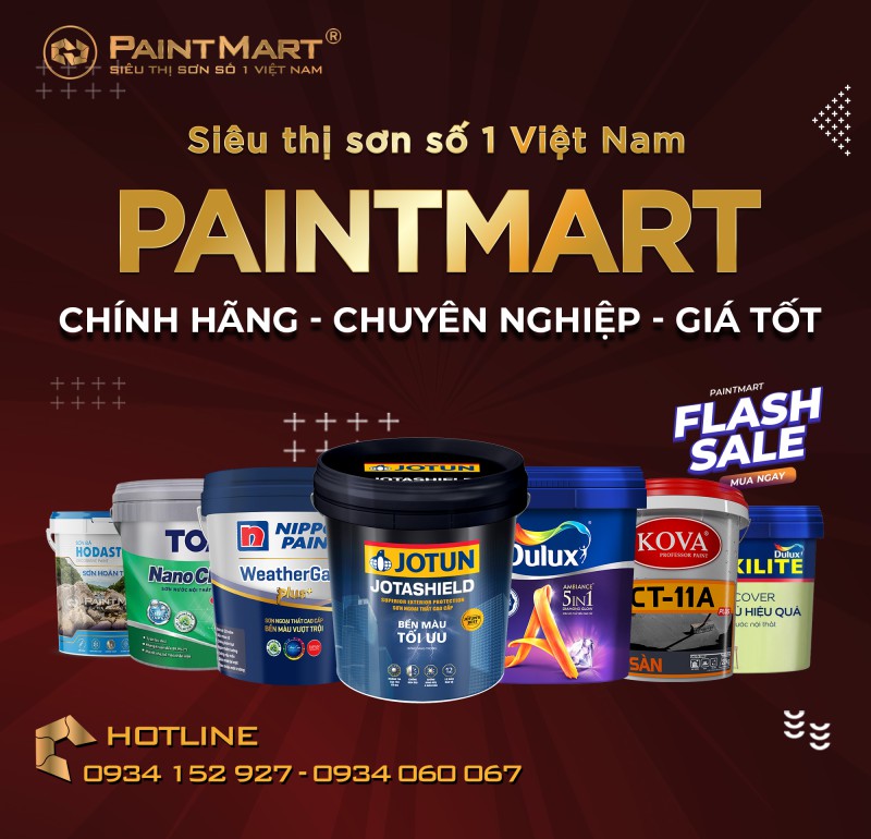 MUA SƠN CHÍNH HÃNG ĐẾN NGAY PAINTMART